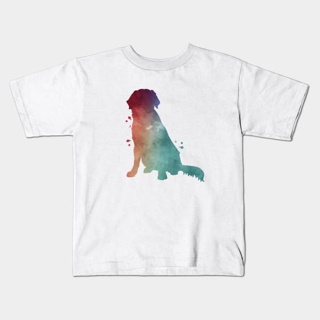 Golden Retriever Dog Kids T-Shirt by TheJollyMarten